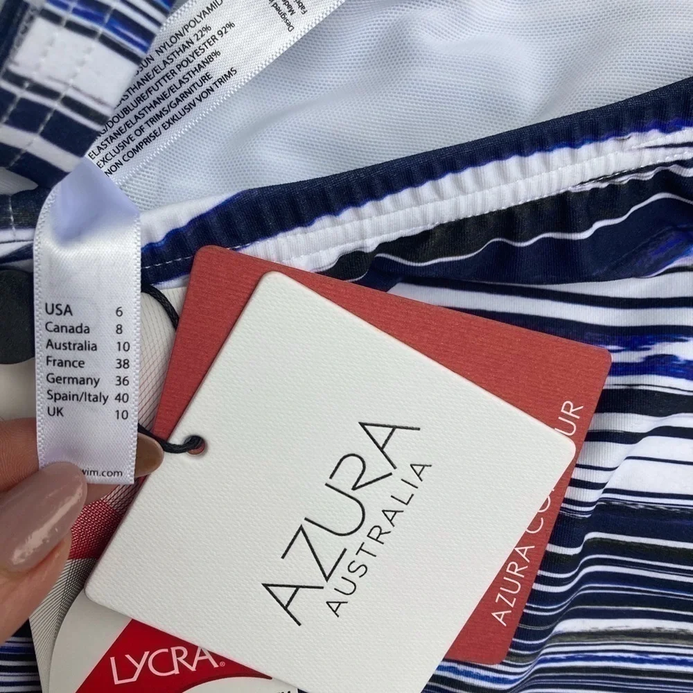 NWT Azura Australia Contour Shaping one Piece Swimsuit